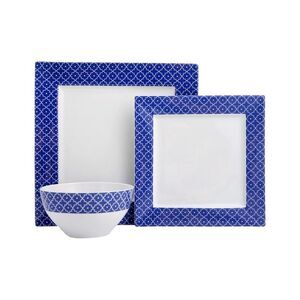 Porland Passion 3Pc Place Setting, Blue